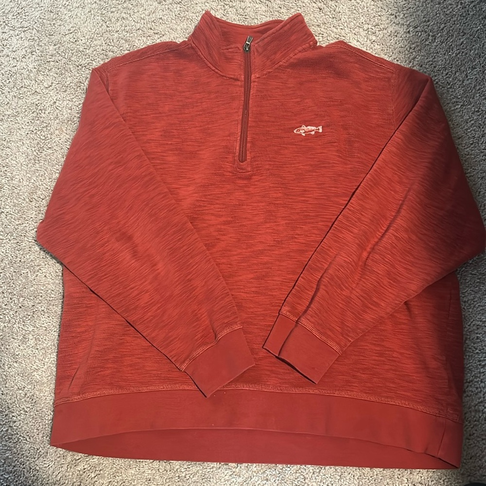 Men’s orvis cotton quarter zip